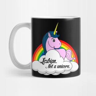 Lesbian. Not a Unicorn Mug